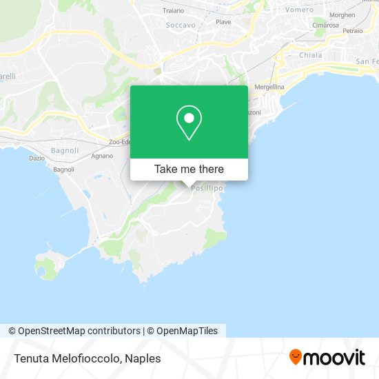 Tenuta Melofioccolo map