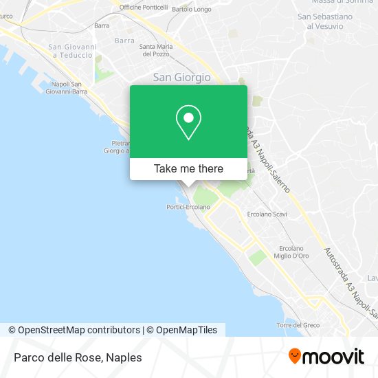 Parco delle Rose map