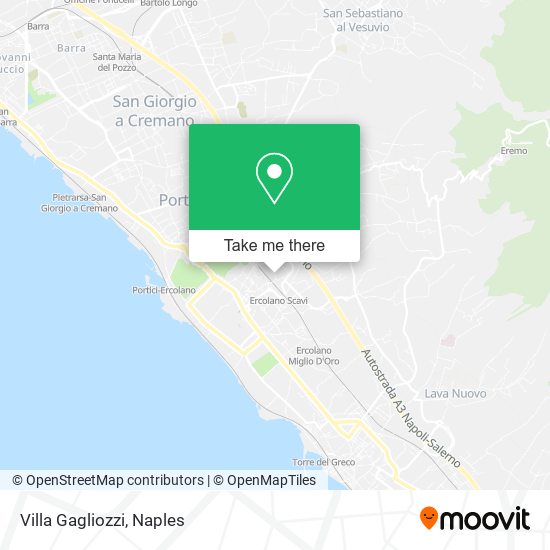 Villa Gagliozzi map