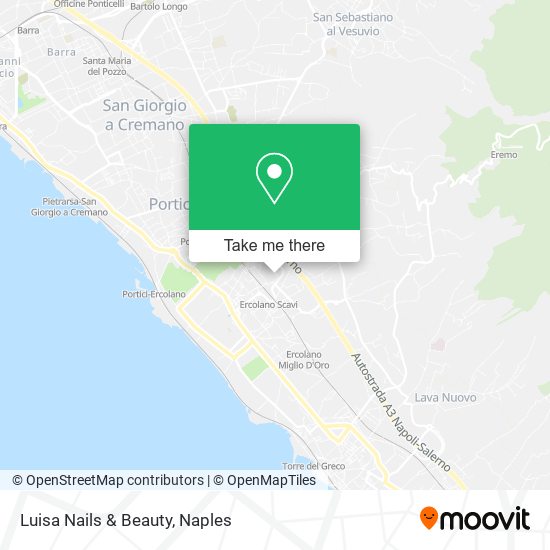Luisa Nails & Beauty map