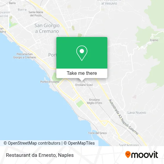 Restaurant da Ernesto map
