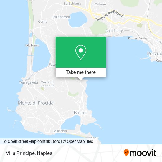 Villa Principe map