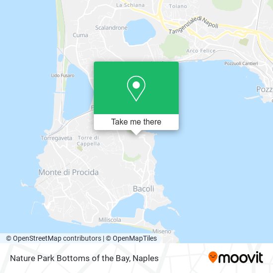 Nature Park Bottoms of the Bay map