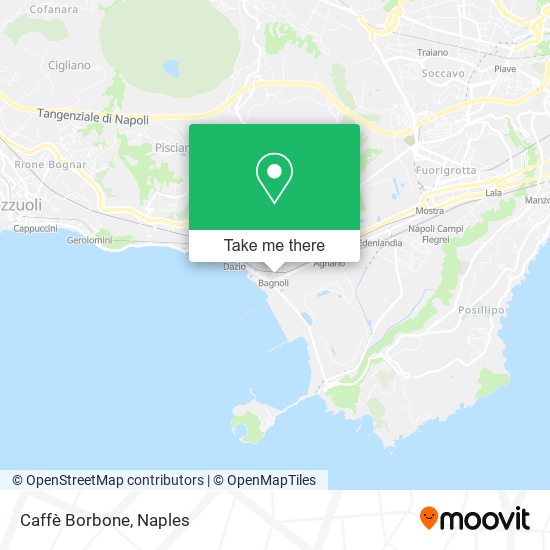 Caffè Borbone map