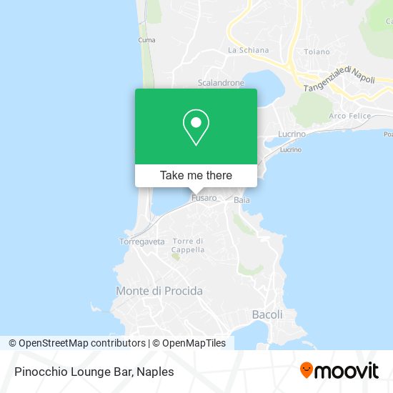 Pinocchio Lounge Bar map