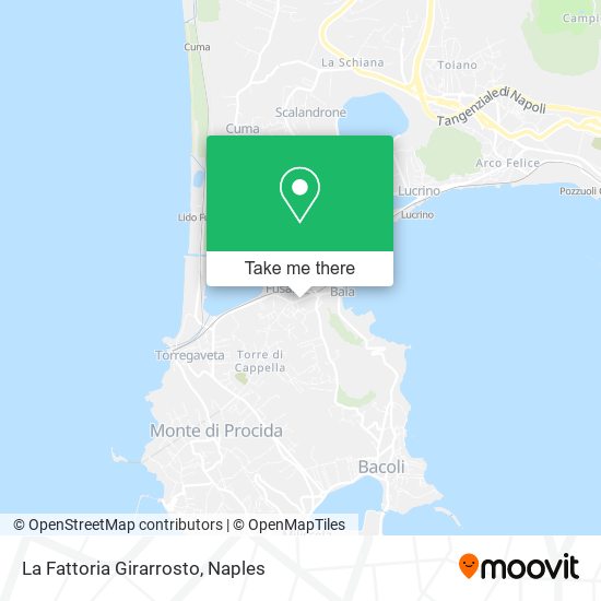 La Fattoria Girarrosto map
