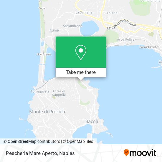 Pescheria Mare Aperto map