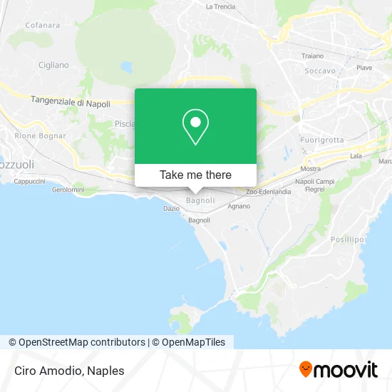 Ciro Amodio map