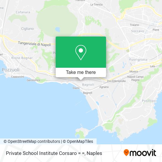 Private School Institute Corsaro = = map