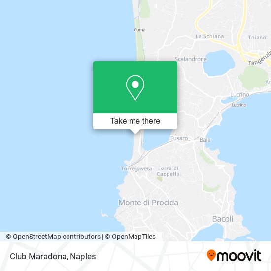 Club Maradona map