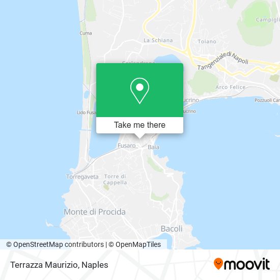 Terrazza Maurizio map