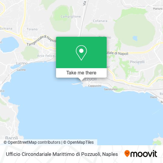 Ufficio Circondariale Marittimo di Pozzuoli map