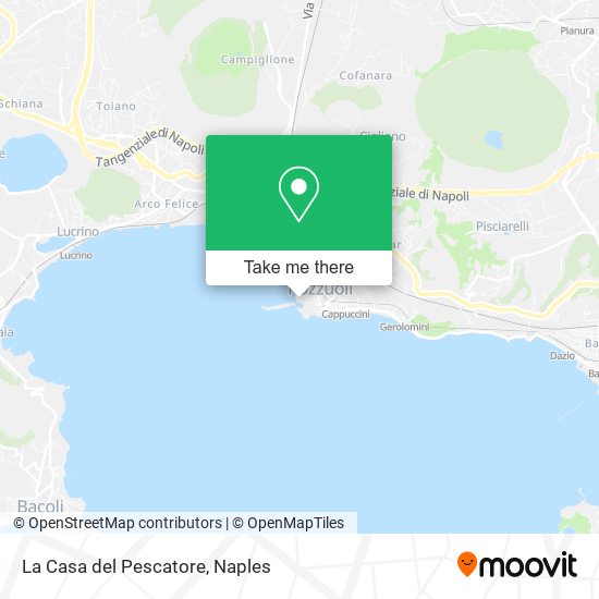 La Casa del Pescatore map