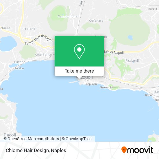 Chiome Hair Design map