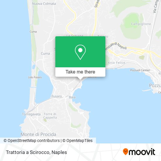 Trattoria a Scirocco map