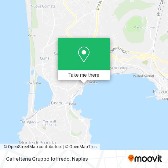 Caffetteria Gruppo Ioffredo map