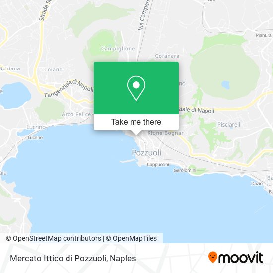 Mercato Ittico di Pozzuoli map