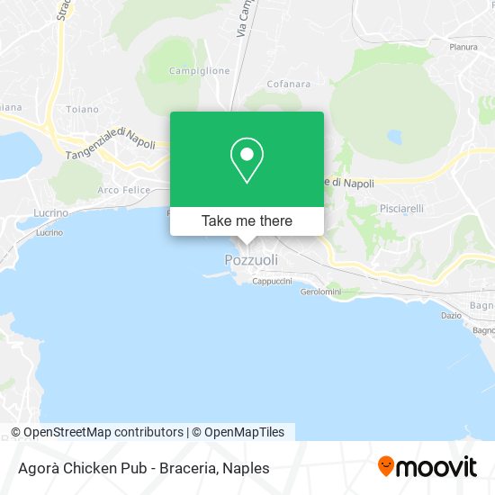 Agorà Chicken Pub - Braceria map