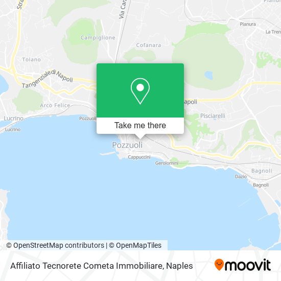 Affiliato Tecnorete Cometa Immobiliare map