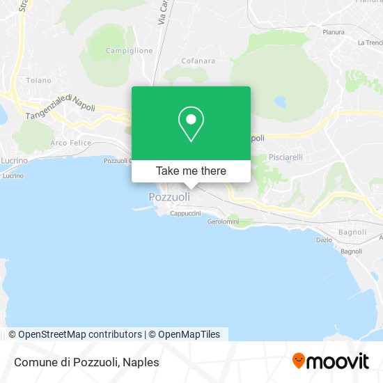 Comune di Pozzuoli map