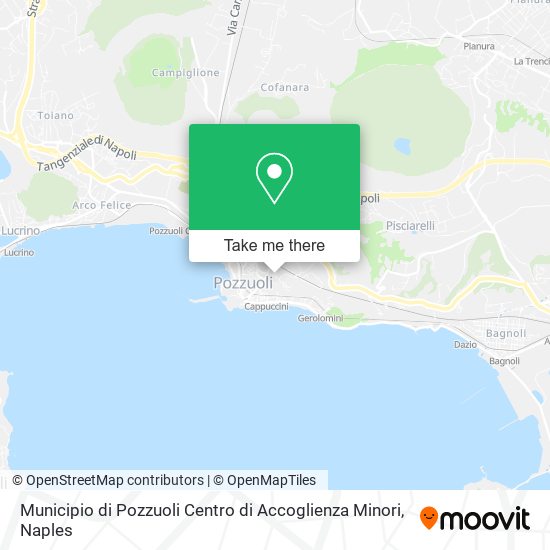 Municipio di Pozzuoli Centro di Accoglienza Minori map