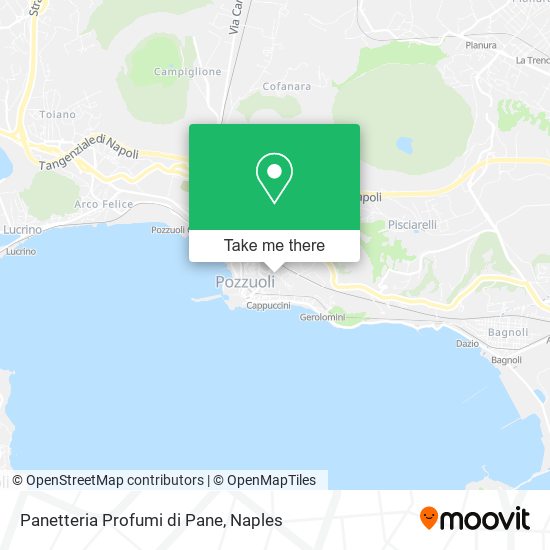 Panetteria Profumi di Pane map