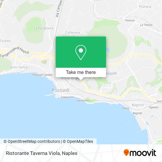 Ristorante Taverna Viola map