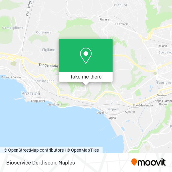 Bioservice Derdiscon map