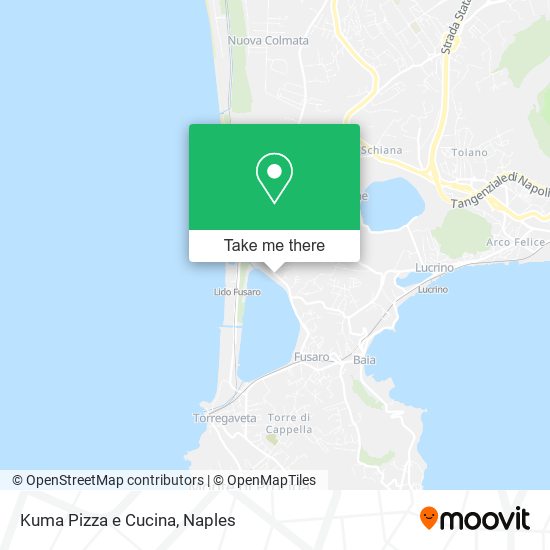 Kuma Pizza e Cucina map