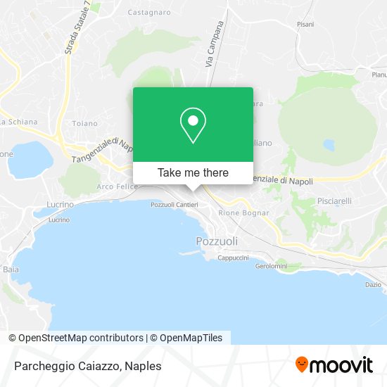 Parcheggio Caiazzo map