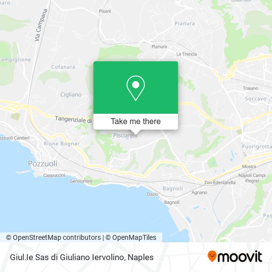 Giul.Ie Sas di Giuliano Iervolino map