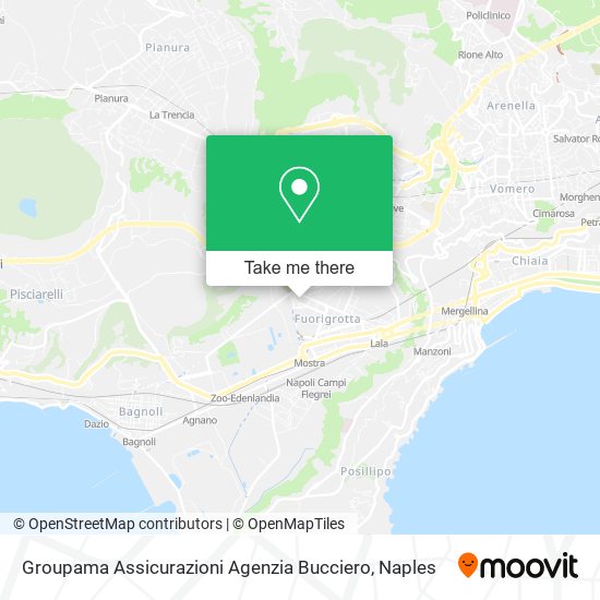 Groupama Assicurazioni Agenzia Bucciero map