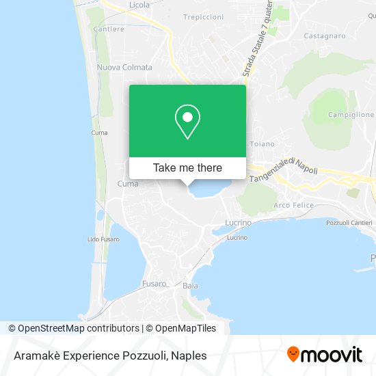 Aramakè Experience Pozzuoli map