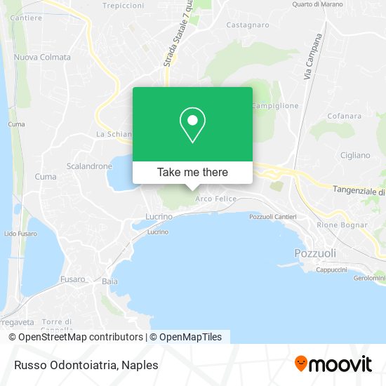 Russo Odontoiatria map