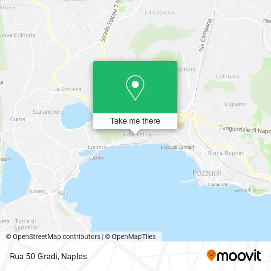 50 Degrees Street map