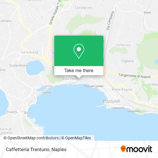 Caffetteria Trentuno map