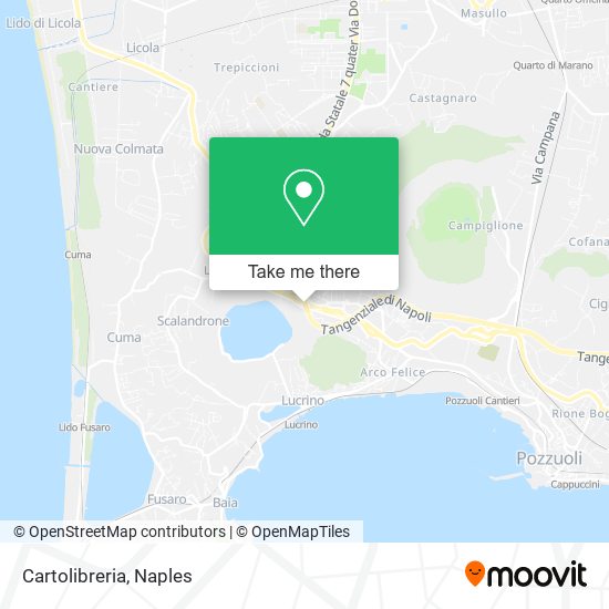 Cartolibreria map