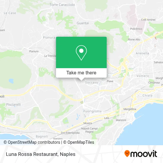 Luna Rossa Restaurant map