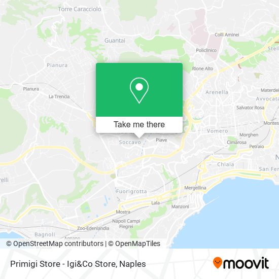 Primigi Store - Igi&Co Store map