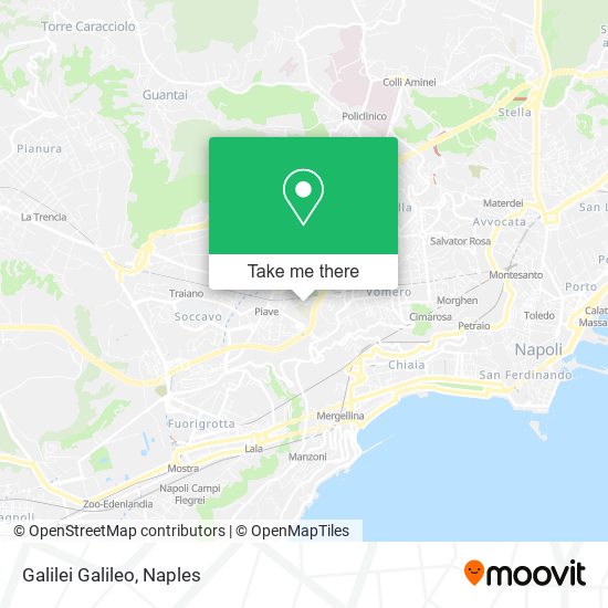 Galilei Galileo map