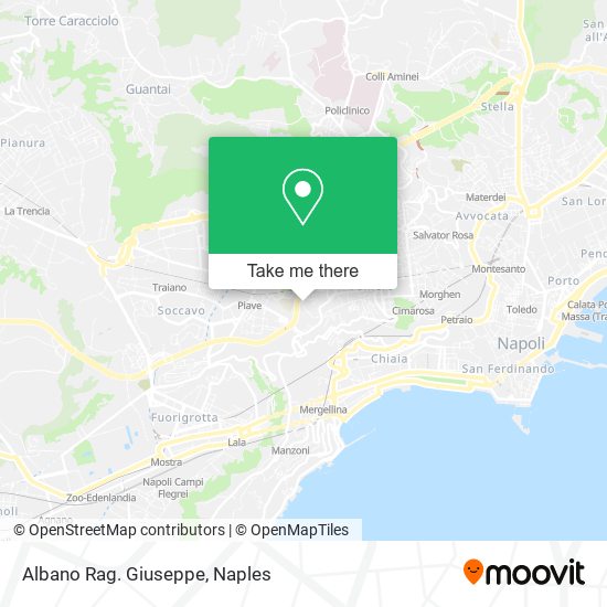 Albano Rag. Giuseppe map