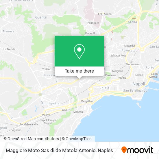 Maggiore Moto Sas di de Matola Antonio map