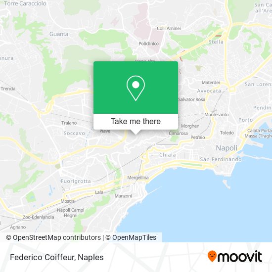 Federico Coiffeur map
