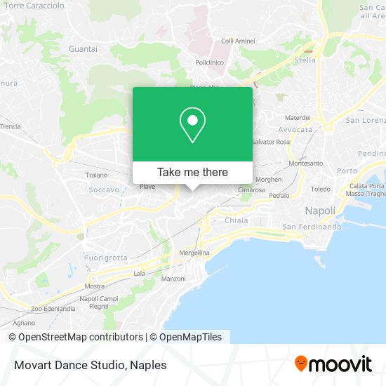 Movart Dance Studio map