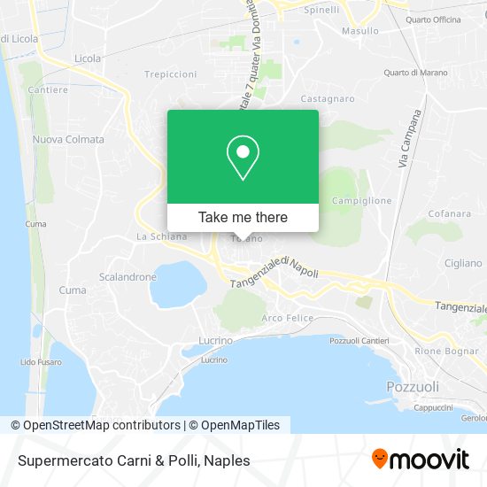 Supermercato Carni & Polli map