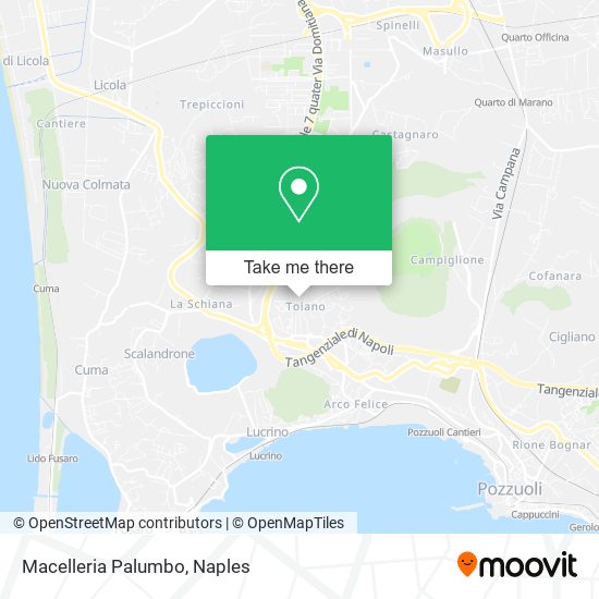 Macelleria Palumbo map