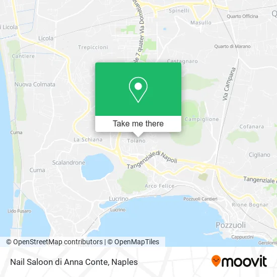Nail Saloon di Anna Conte map