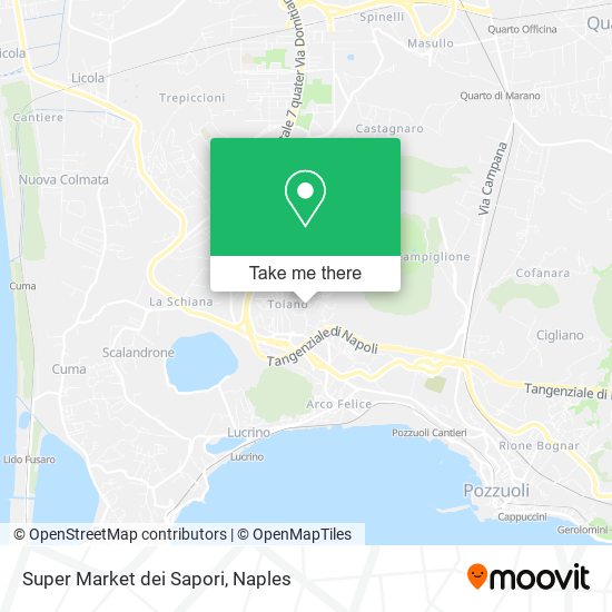 Super Market dei Sapori map