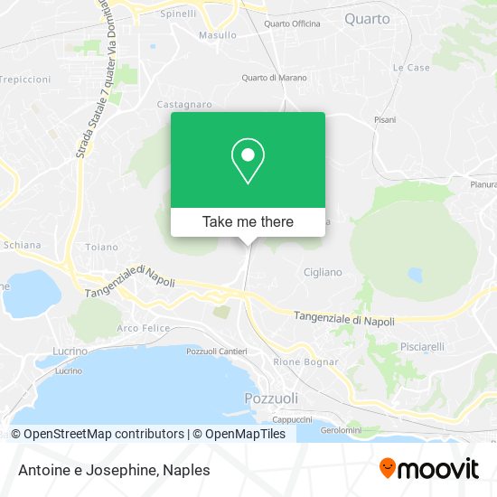 Antoine e Josephine map