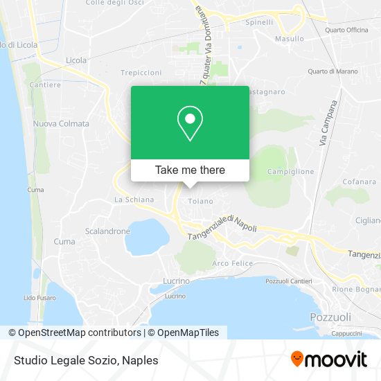 Studio Legale Sozio map